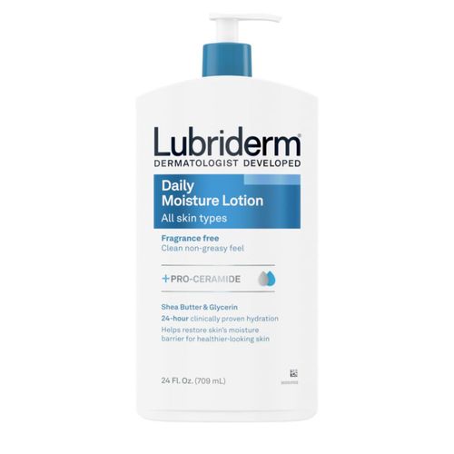 Loción hidratante Lubriderm sin fragancia 710 ml Sensitive