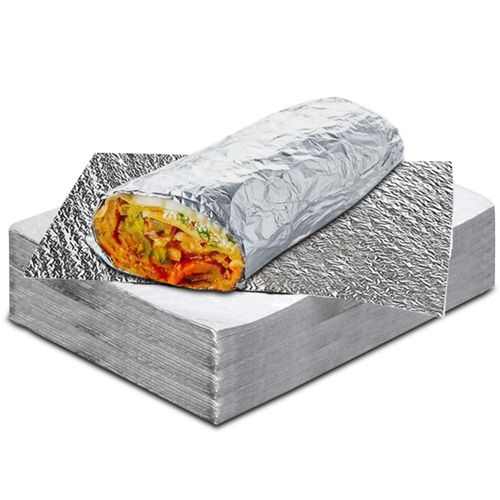 Papel Aluminio para Envolver Sándwiches XpressPak 50 Unidades 36x26 cm