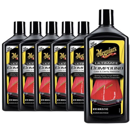 Pack Ultimate Compound Meguiar's 6 unidades de 450 ml Removedor de Rayones
