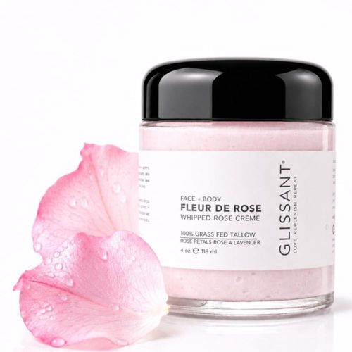 Crema Hidratante GLISSANT de Sebo de Res con Rosa 118 ml