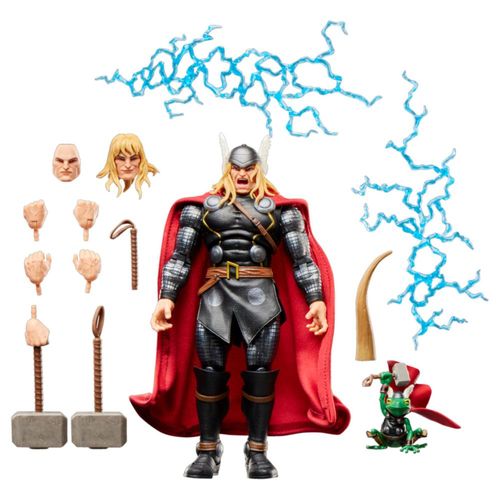 Figura de Acción Marvel Thor Deluxe 15 cm con 14 Accesorios