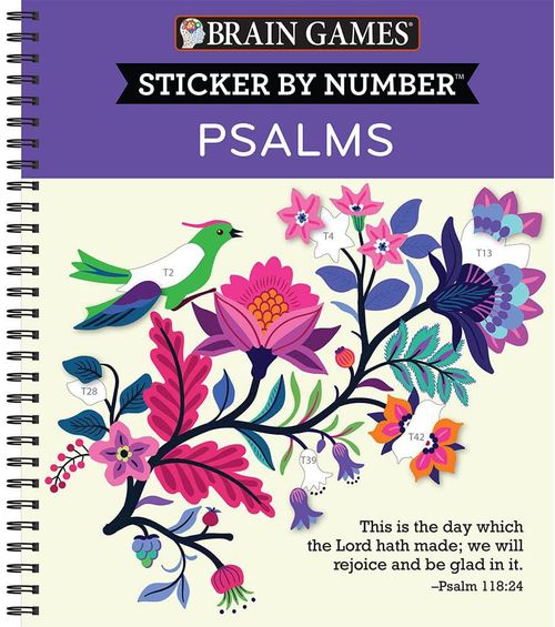 Libro de Pegatinas por Número Salmos