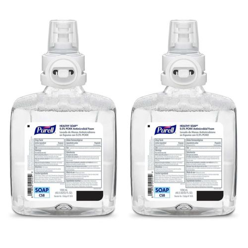 Agente de Limpieza de Piel Jabón Saludable Purell 0.5% PCMX 1200 ml x2