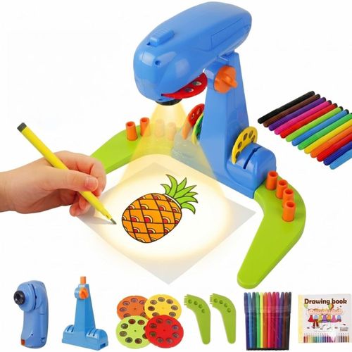 Set de Juguete LEERFEI Proyector Inteligente para Dibujar y Bocetar Arte