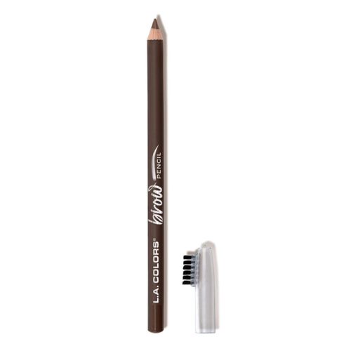 L.A. COLORS Lápiz para Cejas On Point con Cepillo Incorporado Marrón Medio CBP393