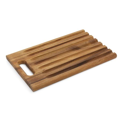 Tabla para Cortar Pan Ironwood Gourmet 25x38x2 cm de Madera de Acacia