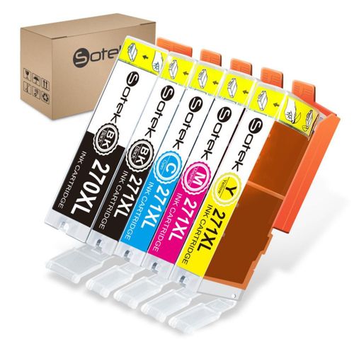 Cartuchos de Tinta Compatibles Sotek 270XL 271XL 5 Colores