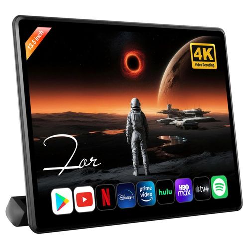Monitor de Reposacabezas para Auto AINAVITO 13.5" Android 13 4G 64GB