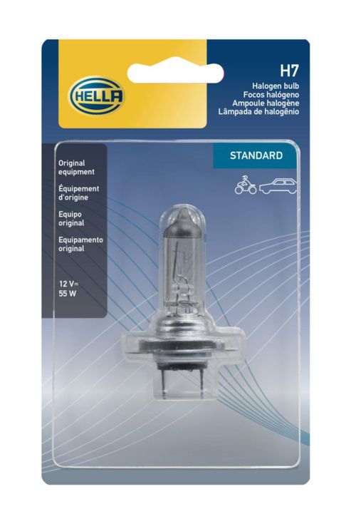 Bombilla de Luz para Vehículo Hella H7SB 12V 55W Halógena