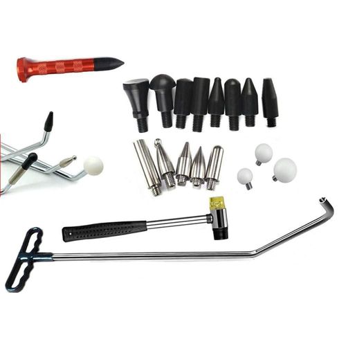 Kit de Reparación de Abolladuras Houshan con Varillas de Acero Inoxidable