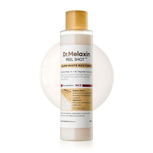 Tónico Dr.Melaxin Peel Shot Glow Rice 200 ml Hidratante