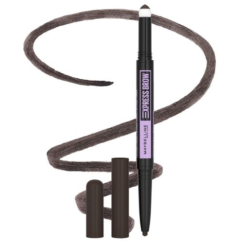 Maquillaje de cejas Maybelline Express Brow 2 en 1 negro marrón