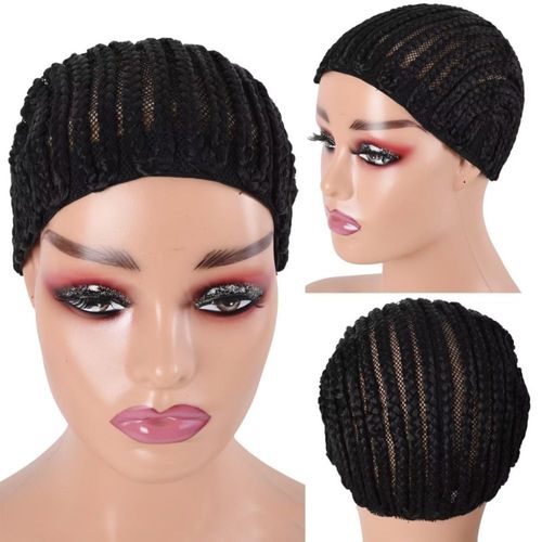 Gorra Trenzada Mediana Royota Negra Transpirable