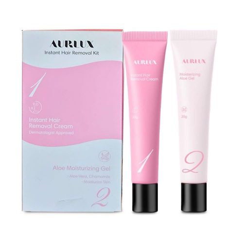 Crema Depilatoria Instantánea Indolora Aurlux para Mujeres
