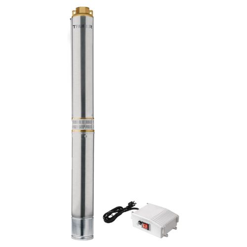 Bomba sumergible para pozo profundo, 2 HP, agua limpia Truper
