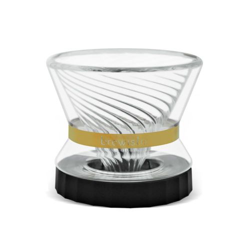 Cafetera de Goteo Brewista Tornado Duo de Vidrio Aislado para 2-4 Tazas