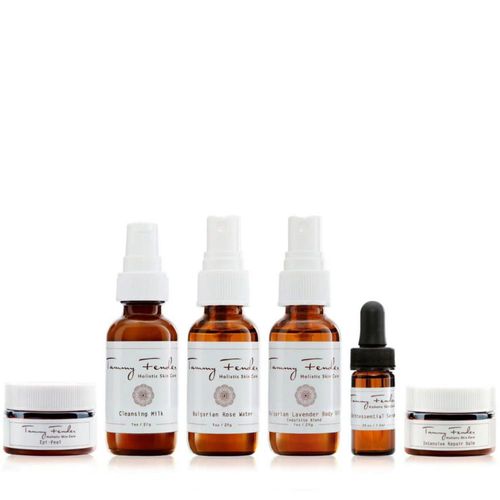 Kit de Cuidado Facial Tammy Fender Rejuvenecedor Natural Orgánico 6 piezas
