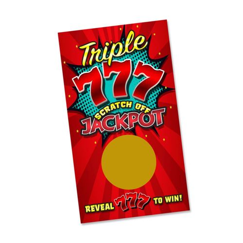 Juego de Mesa PROMO PRINTING GROUP Triple 7 Jackpot 30 Cartas