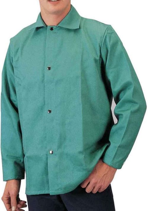 Chaqueta de Soldadura Tillman 6230 Firestop 76 cm 9 oz XL Verde