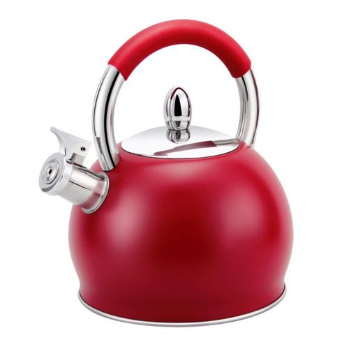 Hervidor para Estufa HRHongRui 3L Acero Inoxidable Rojo