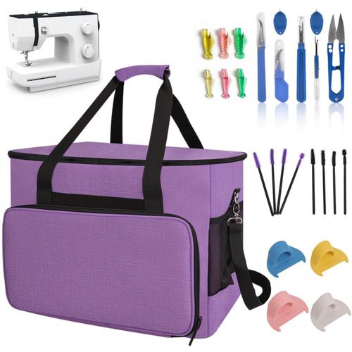 Estuche para Máquina de Coser GRSLKRG 43x25x33 cm Juego de 26 Piezas