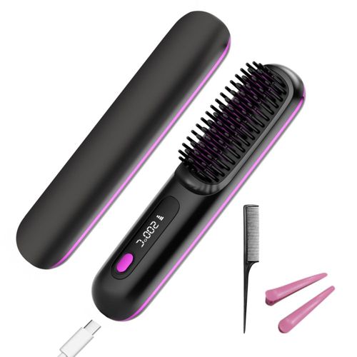 Cepillo Alisador de Cabello GERY Go Brush Pro 2026 Inalámbrico