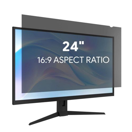 Protector de Pantalla STAPLES TECH 24" Privacidad Antirreflejo