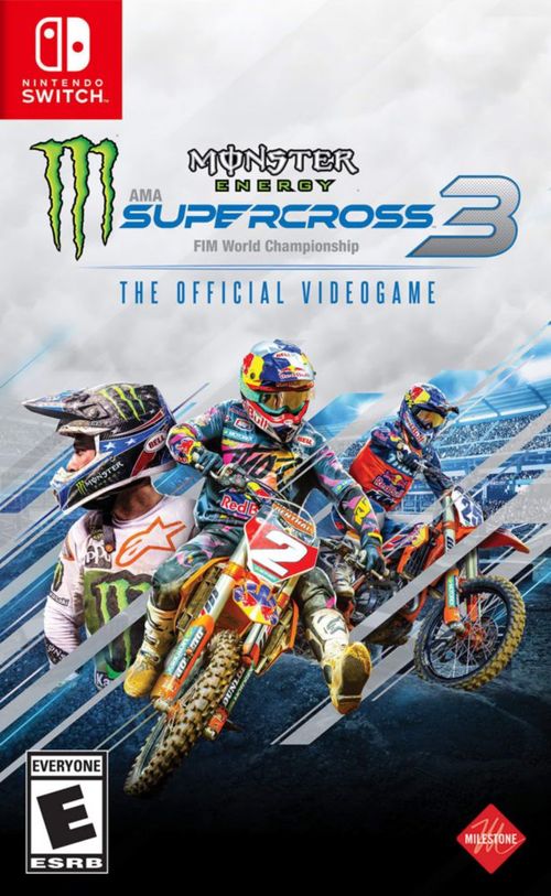 Videjuego Milestones Monster Energy Supercross 3 para Switch