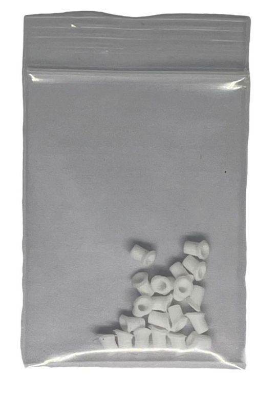 Juegos de Copas de Pivote para Fingerboard LEEFAI 10 Sets Blancas