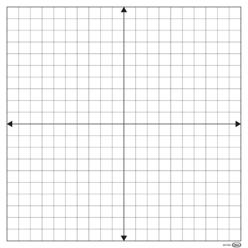 Cuadrícula Magnética Educativa para Pizarra Blanca 56x56 cm