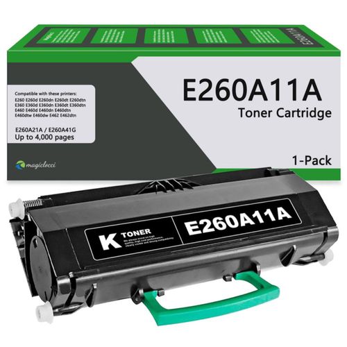Tóner para Impresora Láser magiclocci E260A11A Negro de Alto Rendimiento