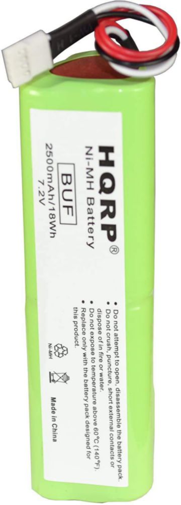 Batería HQRP 7.2V 2500mAh Ni-MH para Cámara Termográfica FLUKE
