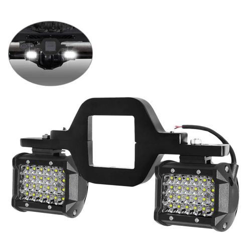 Luz Eléctrica BESTZHEYU 4 pulgadas 72W LED Cuádruple Fila