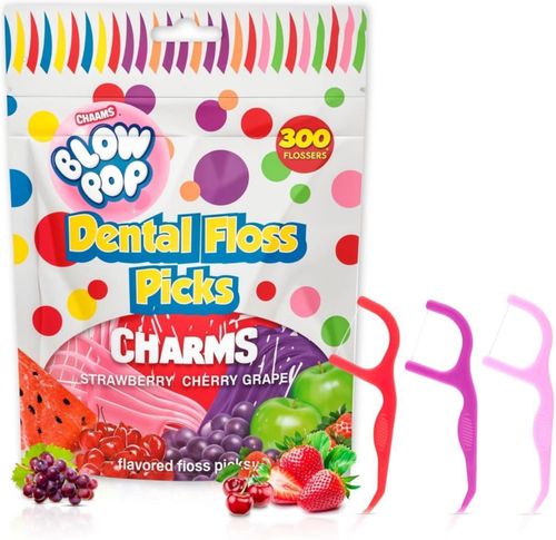 Palillos de Hilo Dental Argento SC 300 Sabores Frutales