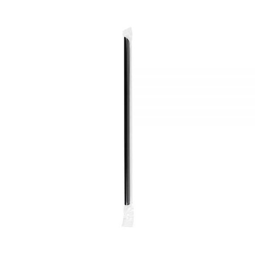 Popote para Beber TEA ZONE Karat 23 cm Negro 8 mm 2500 unidades