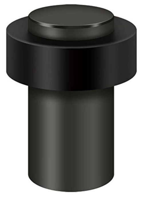 Tope de puerta Deltana UFB7500U10B de latón redondo de 75 cm