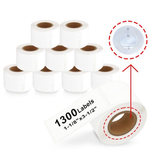 Molabel 30251 Etiquetas Térmicas Blancas 28x89mm 10 Rollos