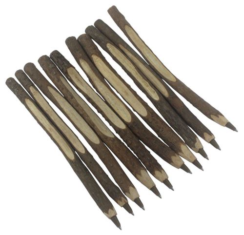Instrumento de Escritura Gullor 10 Plumas Esferográficas de Madera 0.5MM