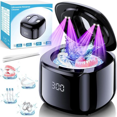 Limpiador ultrasónico para retenedores DOSDIOS 49KHz 220ml Negro
