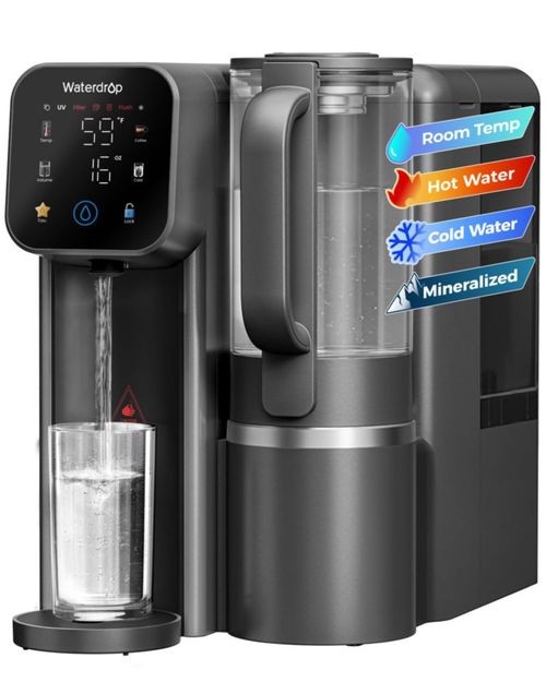Waterdrop M6CG Filtro de Agua RO de 8 Etapas con Agua Caliente y Fría