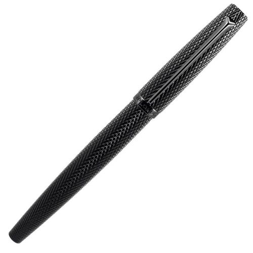 Pluma Estilográfica Diplomat Viper Guilloché Cuerpo de Aluminio