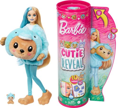 Muñeca Barbie Cutie Reveal con accesorios y 10 sorpresas
