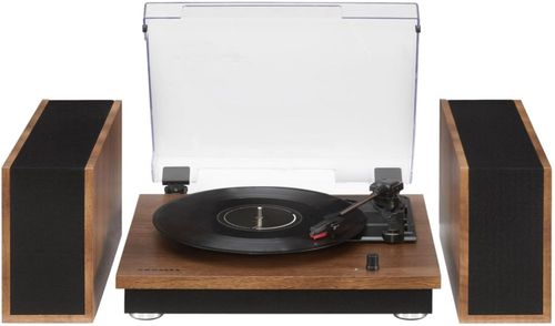 Tocadiscos Crosley CR7502A-WA Bluetooth 3 Velocidades Nogal