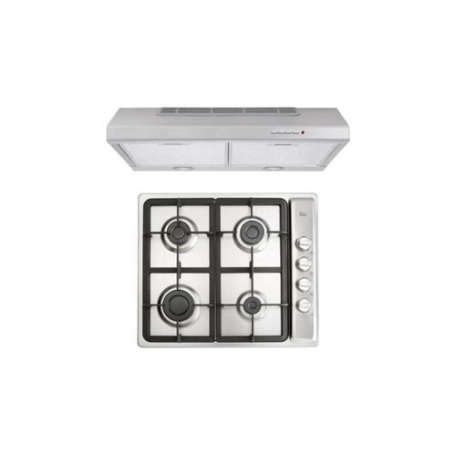 Combo Parrilla de Gas Empotrable + Campana Teka DUETTO PLUS-60