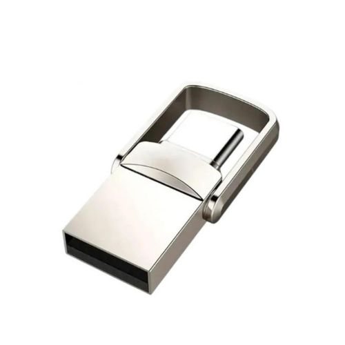 Memoria  2 En 1 Tipo C Y USB, 2tb Alta Velocidad Color Plata
