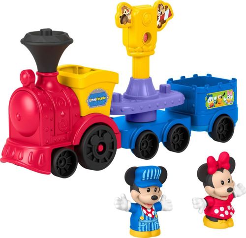 Tren musical para niños pequeños Fisher-Price Mickey y Minnie