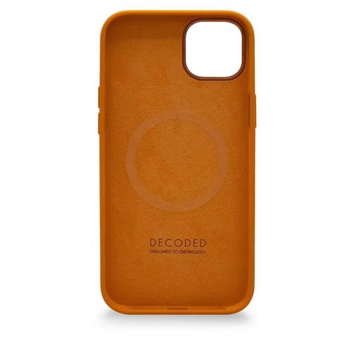 Funda Decoded iPhone 14 Plus Silicon Naranja