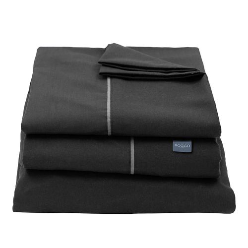 Sábanas King Size Royal Negro RGH