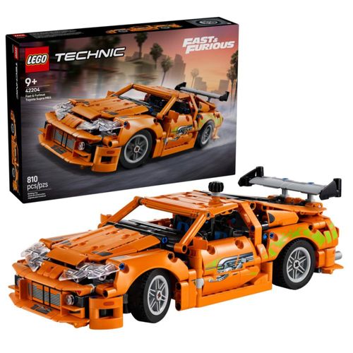 Kit de construcción LEGO Technic Rápido y Furioso para Toyota Supra MK4