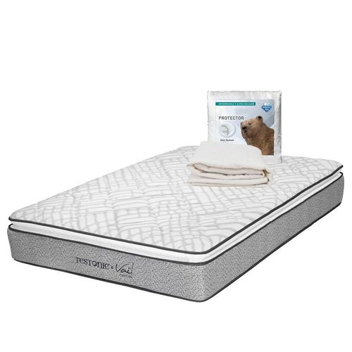 Colchón Queen Size Restonic Vail + Protector Ultra TRY